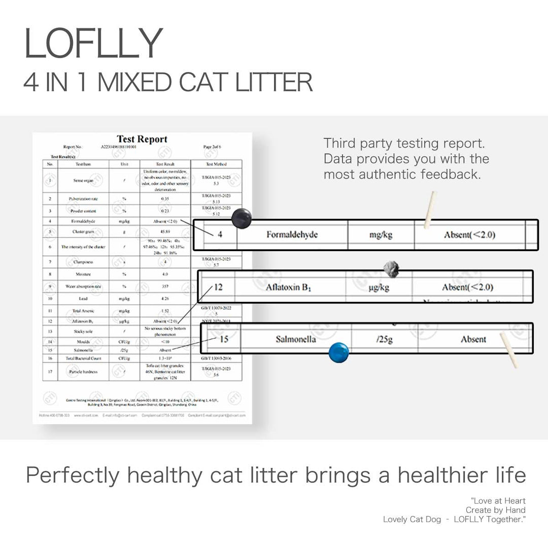 4 In 1 Mixed Cat Litter