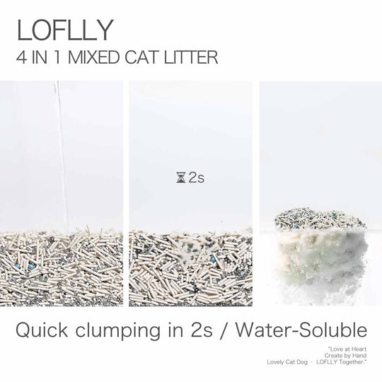 4 In 1 Mixed Cat Litter