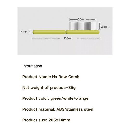 LOFLLY Pet Row Comb